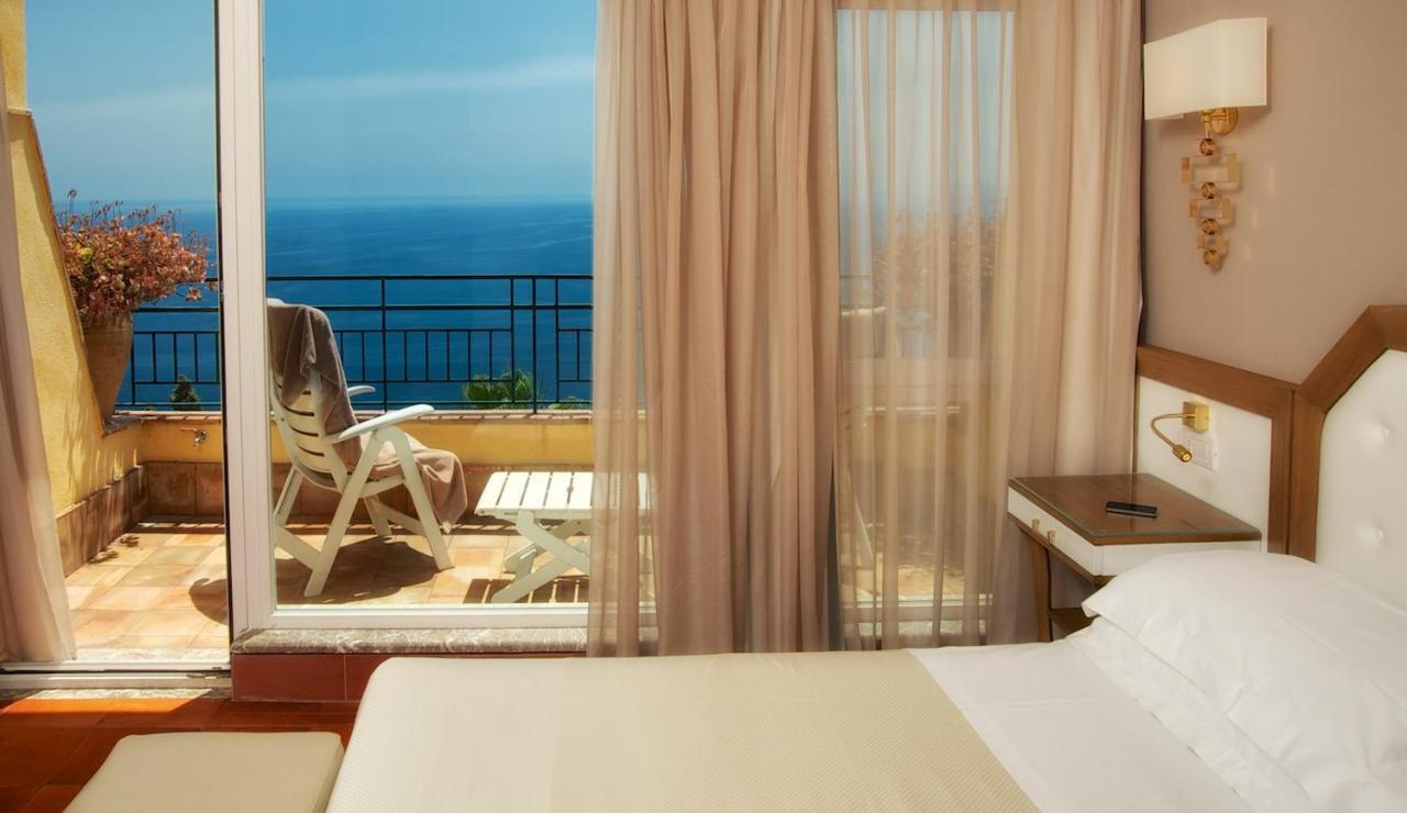 Hotel Villa Belvedere Taormina Bagian luar foto